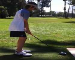 He also enjoyed golf while growing up. He used to play the sport with his grandfather.     